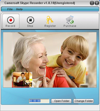 Camersoft Skype Recorder screenshot 2
