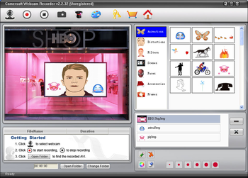 Camersoft Webcam Recorder screenshot