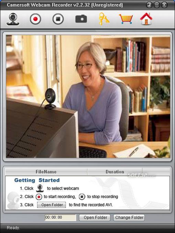 Camersoft Webcam Recorder screenshot 2