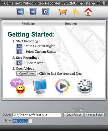 Camersoft Yahoo Video Recorder screenshot 2