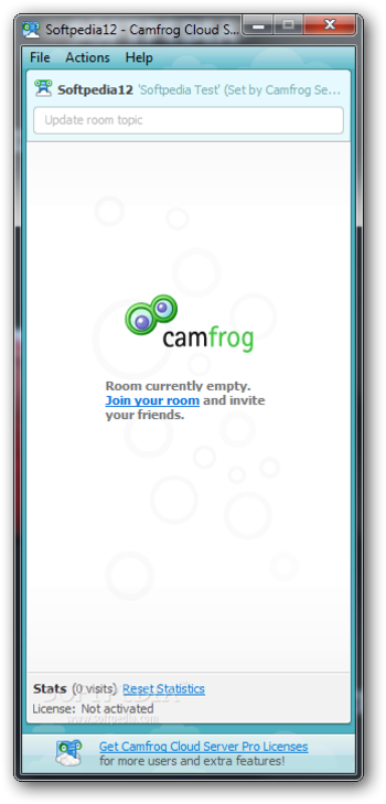Camfrog Cloud Server screenshot 2