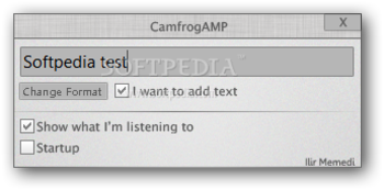 CamfrogAMP screenshot