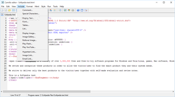 Camillo editor screenshot 5