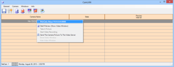 CamLAN screenshot 2