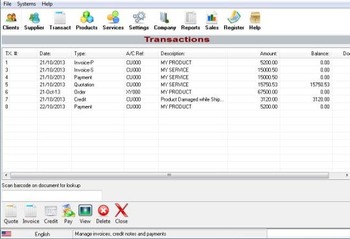 Camosys InvoPro screenshot 6