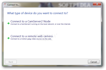 CamServer screenshot 2