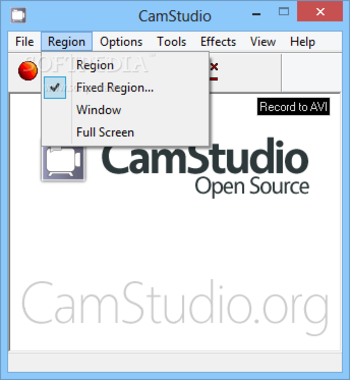 CamStudio screenshot 2