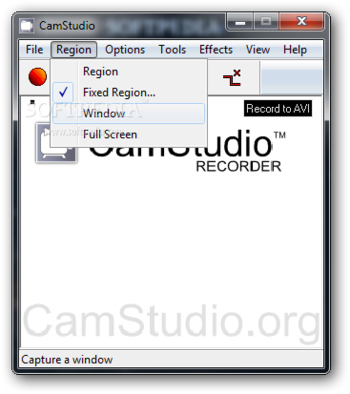 CamStudio Portable screenshot 2