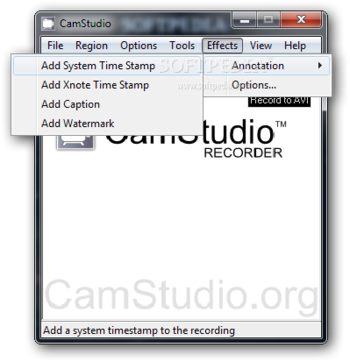 CamStudio Portable screenshot 5