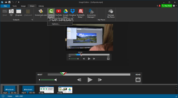 Camtasia Studio Output screenshot