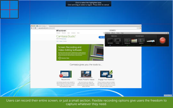 Camtasia screenshot