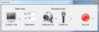 Camtica screenshot