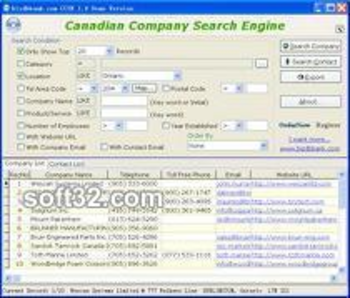 Canadian Company Search Engine screenshot 2