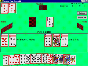 Canasta Card Game screenshot