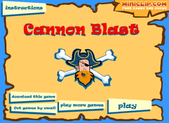 Cannon Blast by MiniClip screenshot
