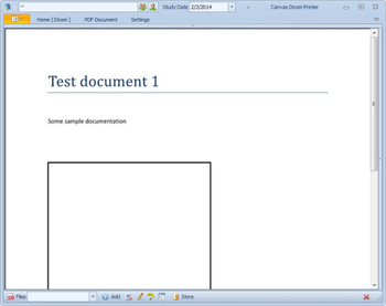 Canvas Dicom Printer screenshot 2