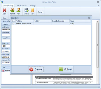 Canvas Dicom Printer screenshot 3