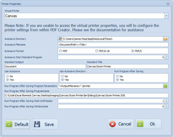 Canvas Dicom Printer screenshot 5