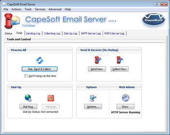 CapeSoft Email Server screenshot 4