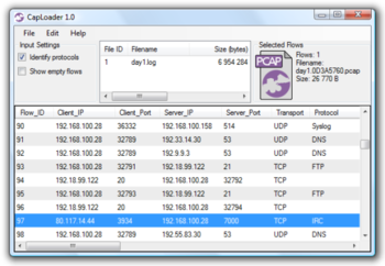 CapLoader screenshot