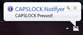 CAPSLOCK Notifier screenshot 2