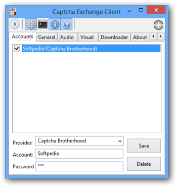 Captcha Exchange Client screenshot