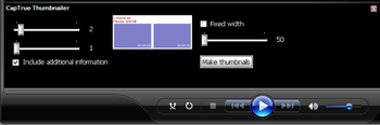 CapTrue Thumbnailer screenshot