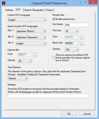Capture2Text screenshot 3