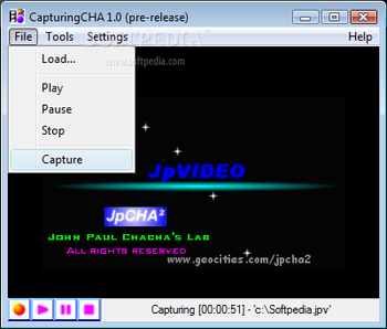 CapturingCHA screenshot