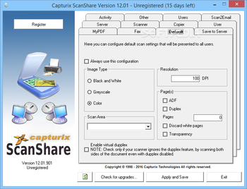 Capturix ScanShare screenshot 10