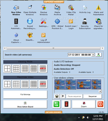 Capturix VideoSpy 2011 screenshot 4