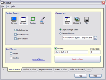 Captus screenshot 2