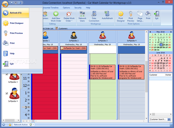 Car Wash Calendar For Workgroup screenshot 6