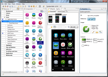 Carbide.ui Symbian Theme Edition screenshot 2