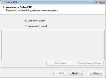CarbonFTP screenshot