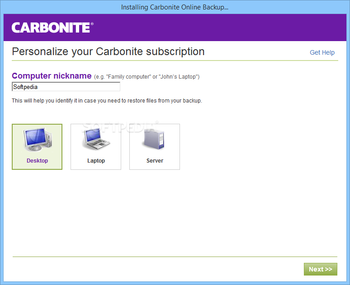 Carbonite screenshot 4