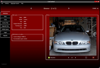 CarControl screenshot