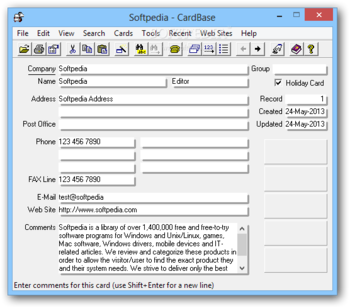 CardBase screenshot
