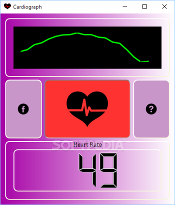 Cardiograph screenshot