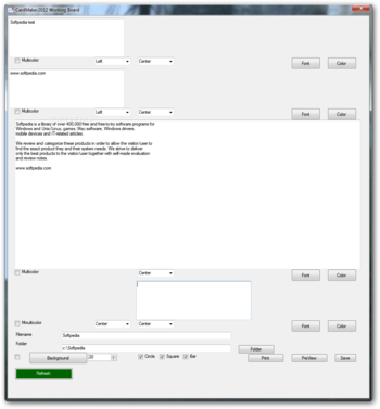 CardMaker screenshot