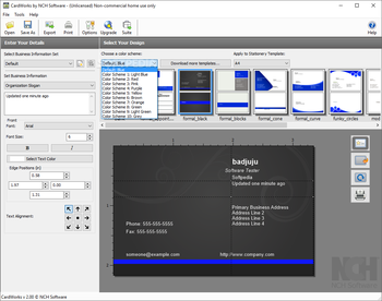 CardWorks Business Card Software screenshot 3