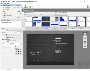 CardWorks Business Card Software screenshot 5