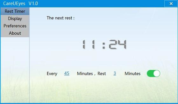 CareUEyes screenshot