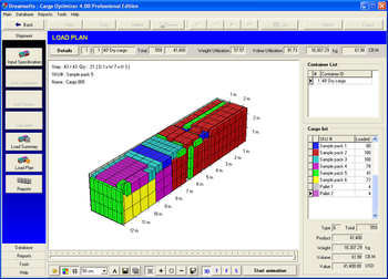 Cargo Optimizer screenshot 2