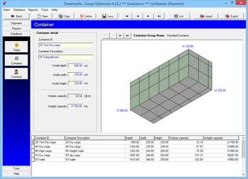 Cargo Optimizer Professional screenshot 6