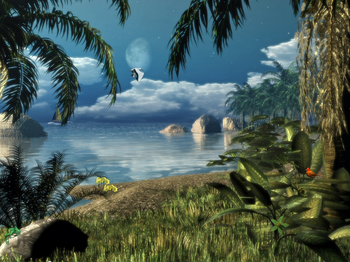 Caribbean Nights ScreenSaver screenshot