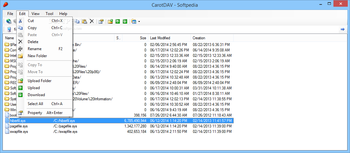 CarotDAV screenshot 3