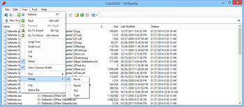 CarotDAV screenshot 4