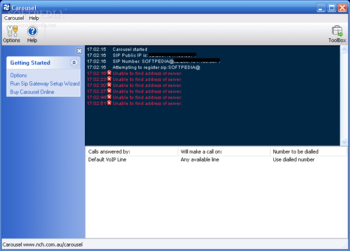 Carousel Telephony Adapter screenshot