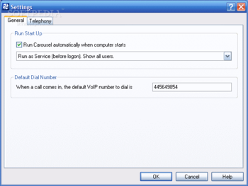 Carousel Telephony Adapter screenshot 2